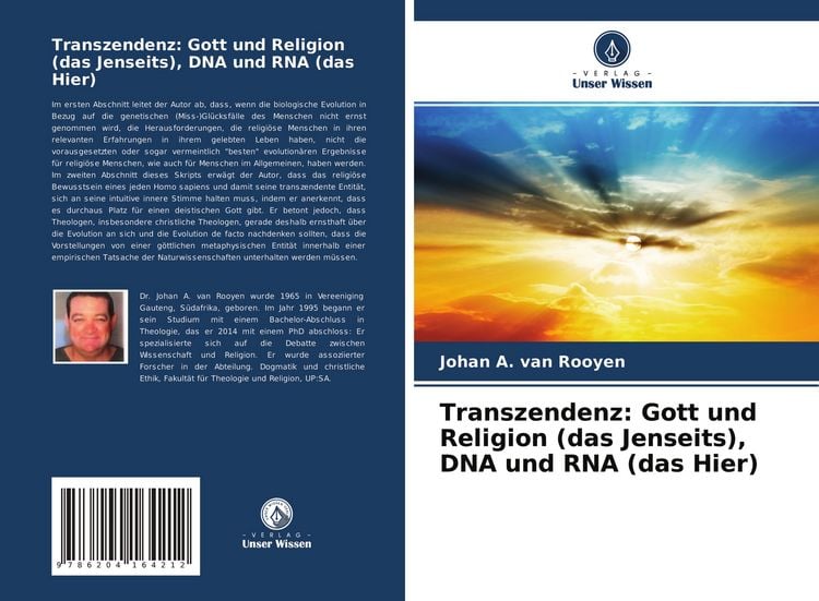 Produktbild: Transzendenz: Gott und Religion (das Jenseits), DNA und RNA (das Hier)