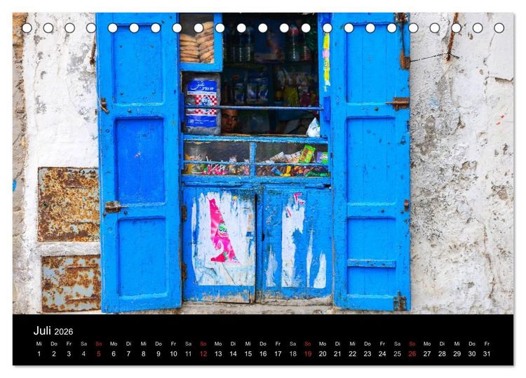 Produktbild: Marokko 2026 (Tischkalender 2026 DIN A5 quer), CALVENDO Monatskalender
