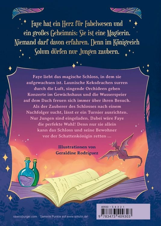 Produktbild: Faye Fableheart, Band 1 - Das magische Schloss
