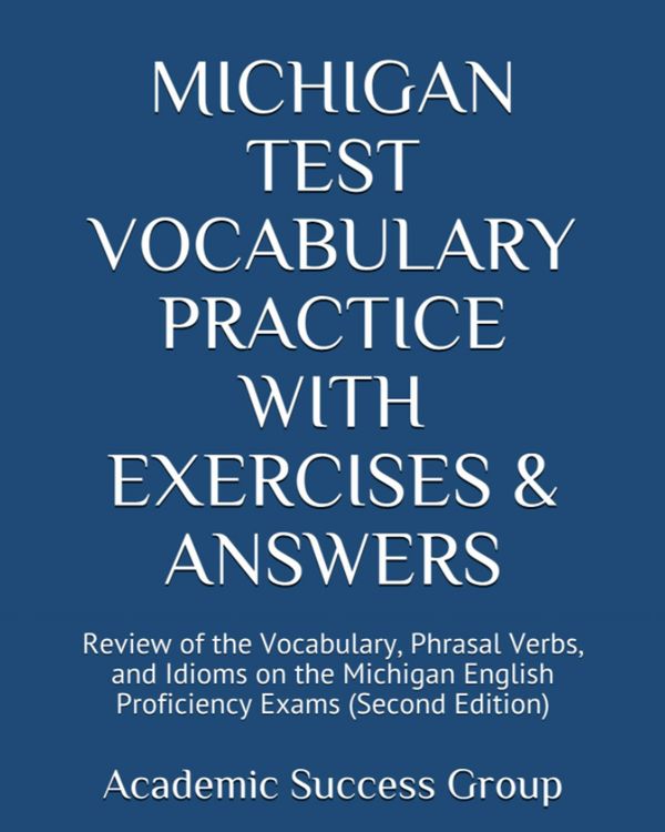 Produktbild: Michigan Test Vocabulary Practice with Exercises and Answers