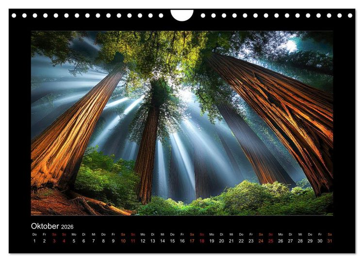 Produktbild: Momente voller Magie (Wandkalender 2026 DIN A4 quer), CALVENDO Monatskalender