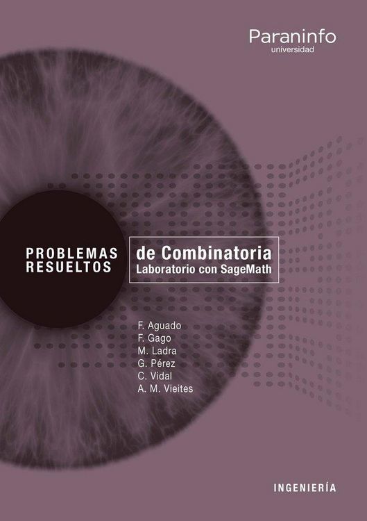 Produktbild: Problemas resueltos de combinatoria : laboratorio con SageMath