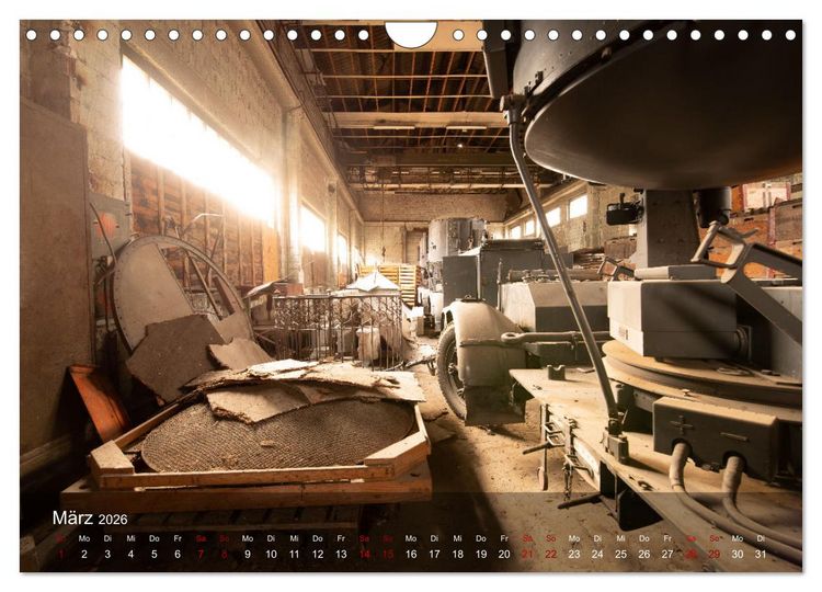 Produktbild: Vergessene Sch&auml;tze - Forgotten Treasures (Wandkalender 2026 DIN A4 quer), CALVENDO Monatskalender