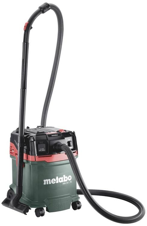 Produktbild: Metabo ASA 30 L PC 602086000 Nass-/Trockensauger 1er Set 1200 W 30 l Staubklasse L zertifiziert, antistatisch