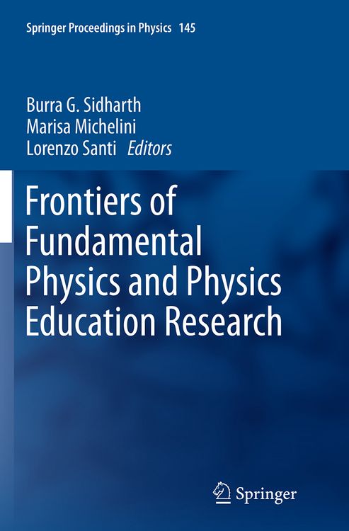 Produktbild: Frontiers of Fundamental Physics and Physics Education Research