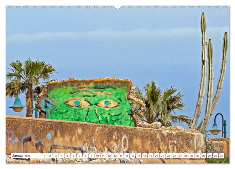 Produktbild: Die Sandalgarve - Der flache K&uuml;stenabschnitt im S&uuml;dosten Portugals (hochwertiger Premium Wandkalender 2026 DIN A2 quer), Kunstdruck in Hochglanz