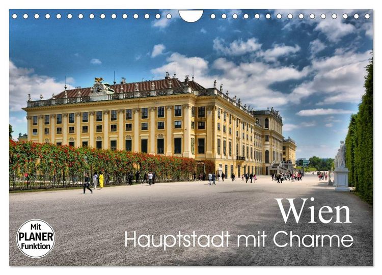 Produktbild: Wien - Haupstadt mit Charme (Wandkalender 2026 DIN A4 quer), CALVENDO Monatskalender