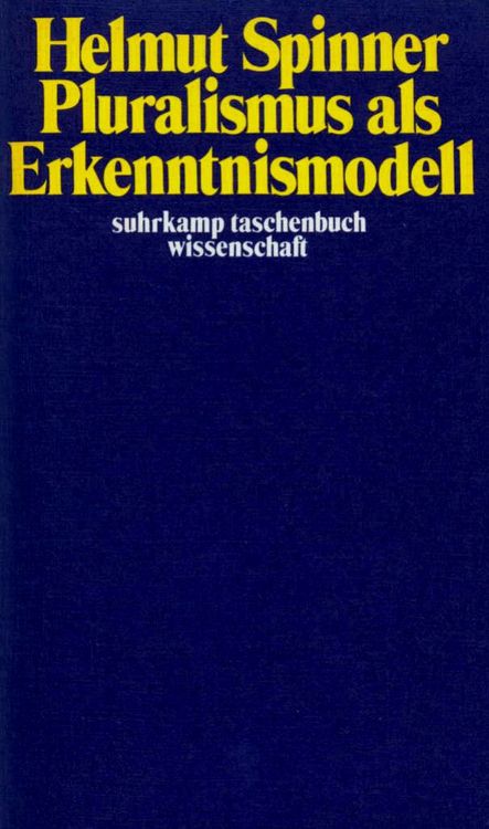 Produktbild: Pluralismus als Erkenntnismodell