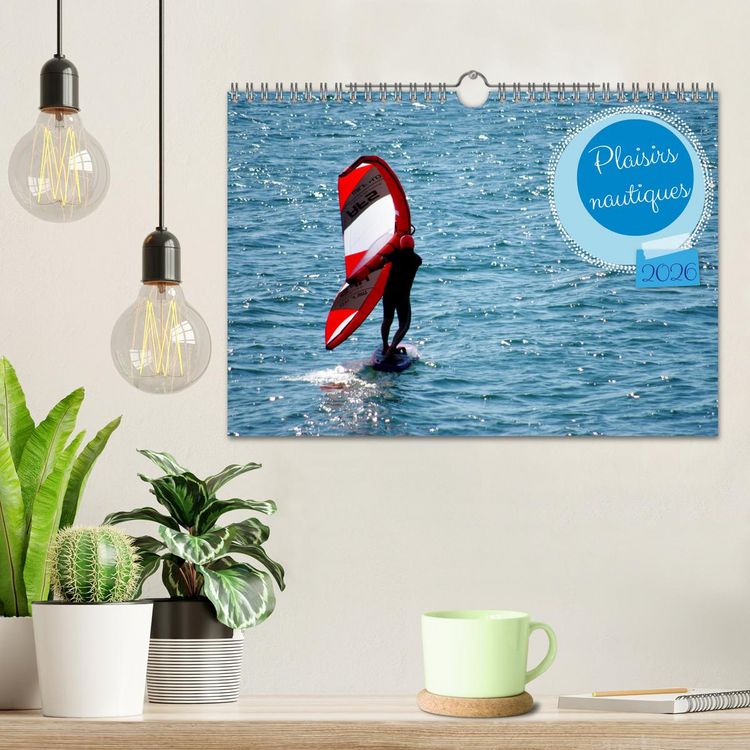 Produktbild: Plaisirs nautiques (Calendrier mural 2026 DIN A4 vertical), CALVENDO calendrier mensuel