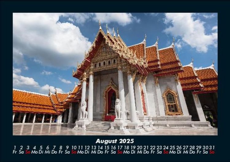 Produktbild: Tempel 2025 Fotokalender DIN A5