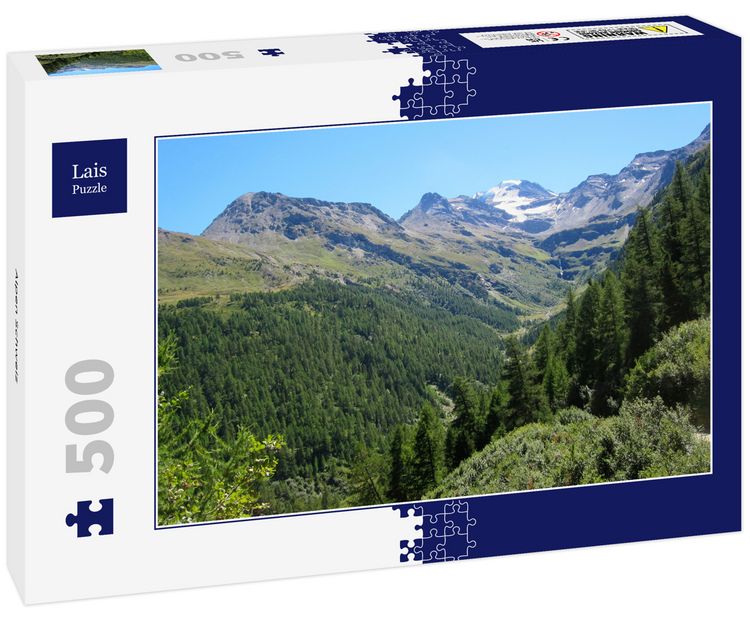 Produktbild: Lais Puzzle Alpen Schweiz 500 Teile