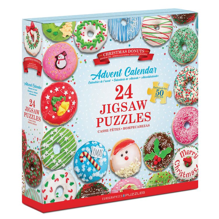 Produktbild: Puzzle Adventskalender - Christmas Donuts