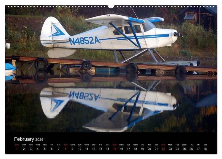 Produktbild: Alaska Wings (High Quality Premium Wall Calendar 2026 DIN A2 landscape),CALVENDO 12 Month Wall Calendar