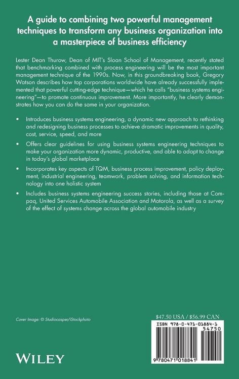 Produktbild: Business Systems Engineering