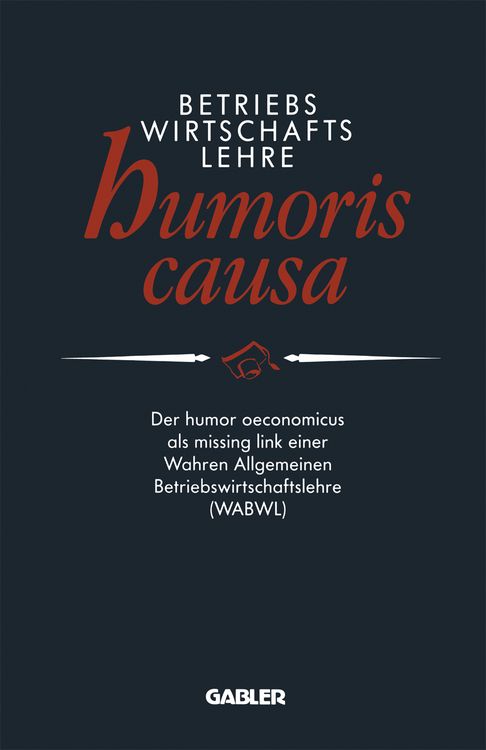 Produktbild: Betriebswirtschaftslehre humoris causa