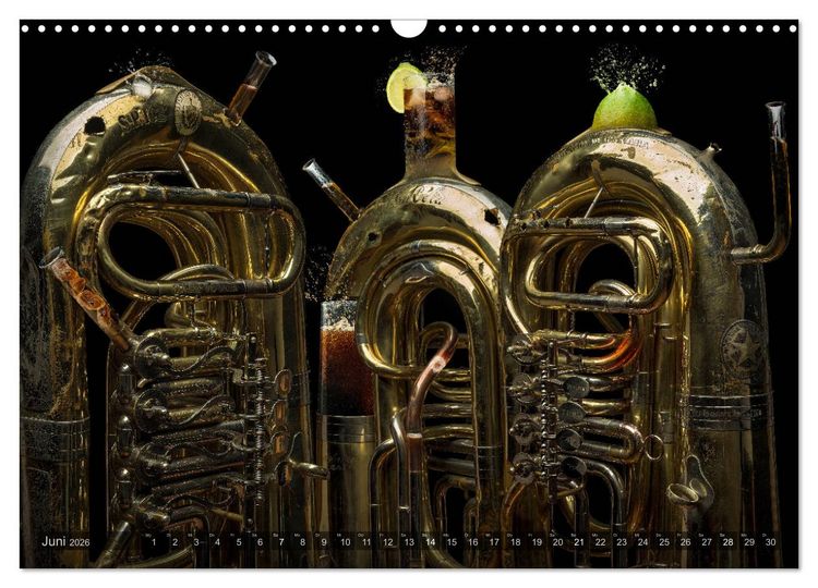 Produktbild: Musica fant&aacute;sia - Die wundersame Welt des Fotok&uuml;nstlers Olaf Bruhn (Wandkalender 2026 DIN A3 quer), CALVENDO Monatskalender