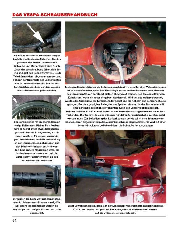 Produktbild: Das Vespa Schrauberhandbuch