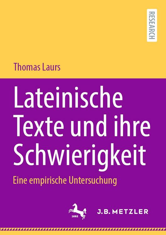 Produktbild: Lateinische Texte und ihre Schwierigkeit