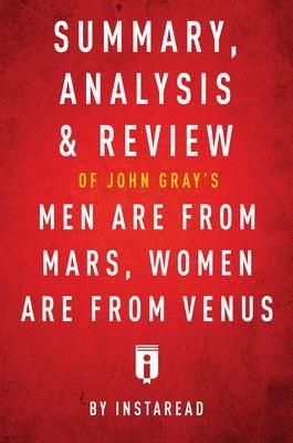 Produktbild: Summary, Analysis & Review of John Gray's Men Are from Mars, Women Are from Venus by Instaread
