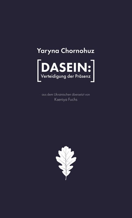 Produktbild: Dasein: Verteidigung der Pr&auml;senz