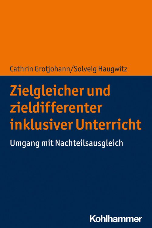 Produktbild: Zielgleicher und zieldifferenter inklusiver Unterricht