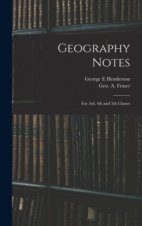 Produktbild: Geography Notes