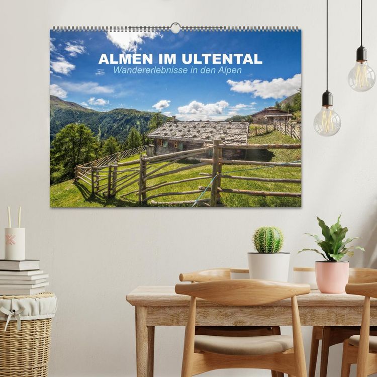 Produktbild: Almen im Ultental (Wandkalender 2026 DIN A2 quer), CALVENDO Monatskalender