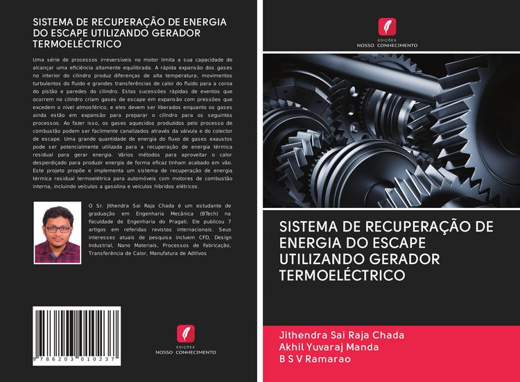 Produktbild: Sistema De Recupera&ccedil;&atilde;o De Energia Do Escape Utilizando Gerador Termoel&eacute;ctrico