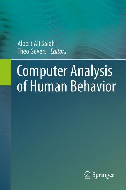 Produktbild: Computer Analysis of Human Behavior