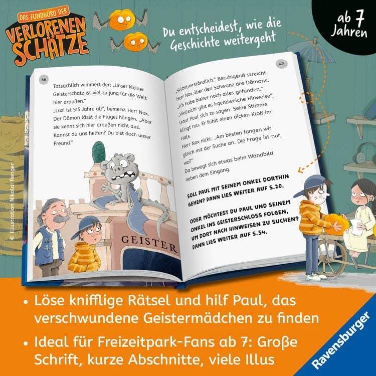 Produktbild: Das Fundb&uuml;ro der verlorenen Sch&auml;tze - Geisterspuk