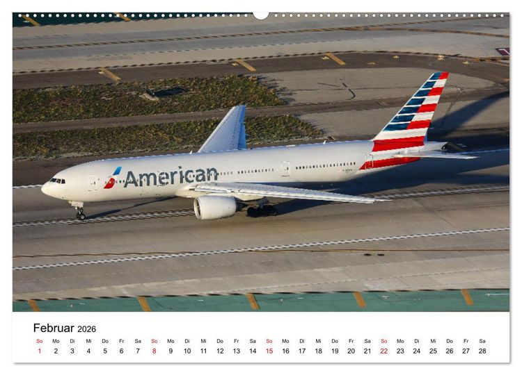 Produktbild: From Above - Die etwas andere Perspektive auf Flugzeuge (hochwertiger Premium Wandkalender 2026 DIN A2 quer), Kunstdruck in Hochglanz