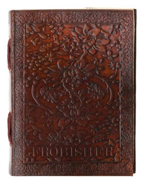 Produktbild: Floral Leather Journal Medium