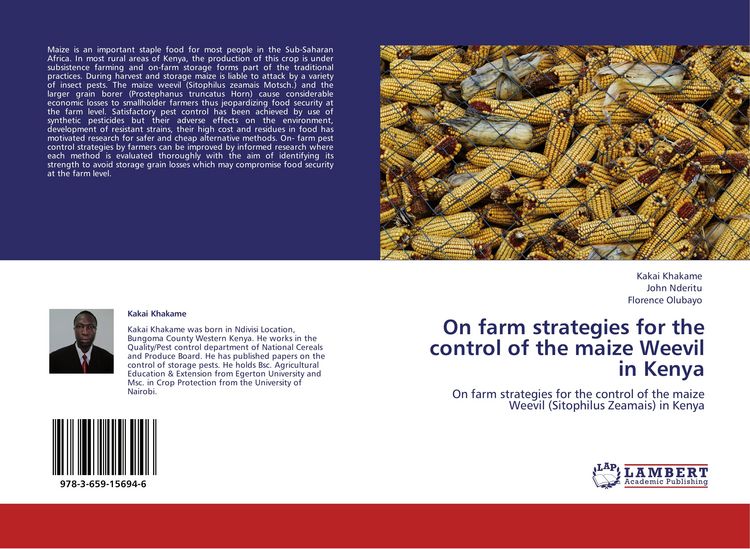 Produktbild: On farm strategies for the control of the maize Weevil in Kenya