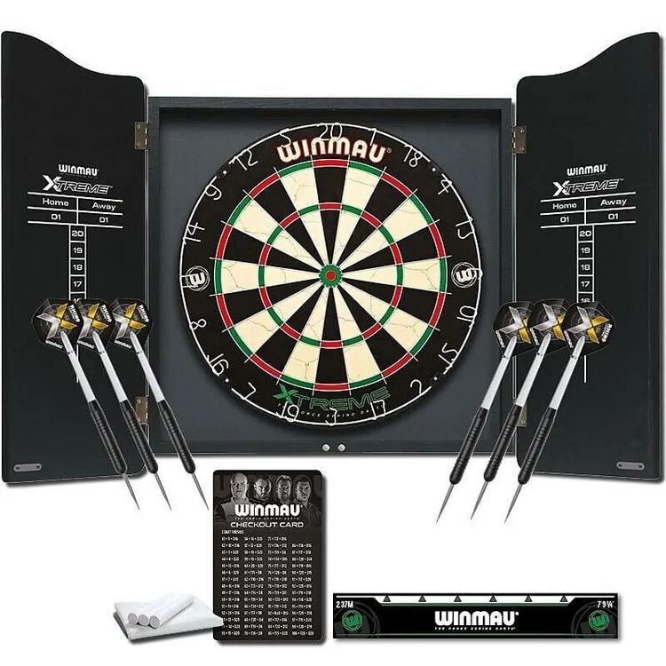 Produktbild: Winmau - Dartboard Set XTREME inkl. Cabinet