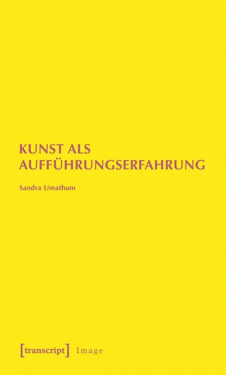 Produktbild: Kunst als Auff&uuml;hrungserfahrung