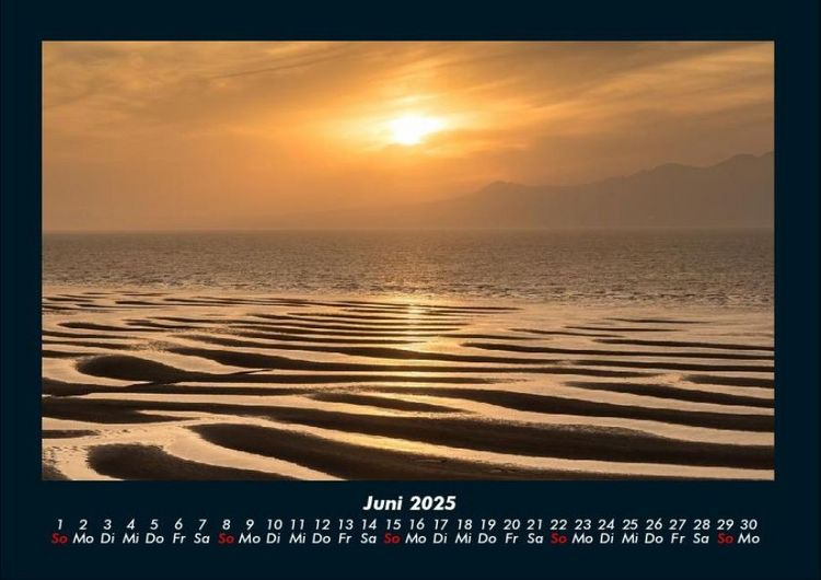 Produktbild: Sonnenuntergang 2025 Fotokalender DIN A4