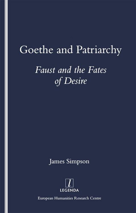 Produktbild: Goethe and Patriarchy