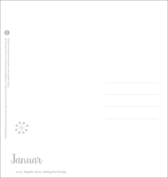 Produktbild: Vadim Trunov: M&auml;rchenhaftes Waldleben Postkartenkalender 2027