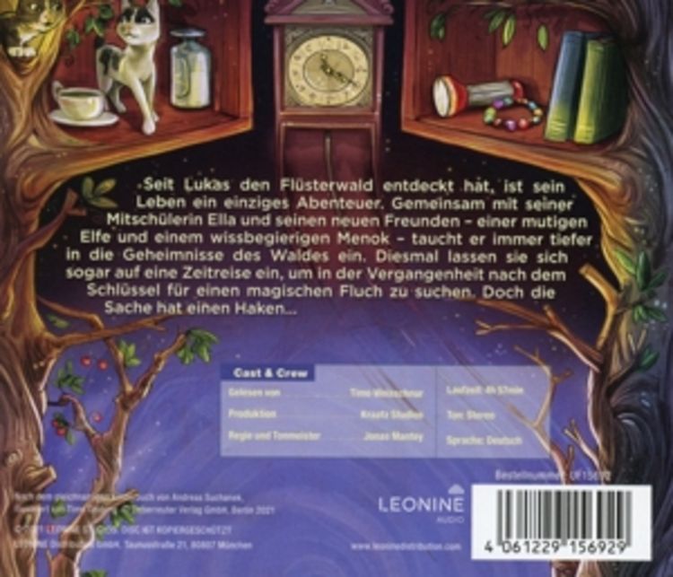 Produktbild: Fl&uuml;sterwald - Durch das Portal der Zeit (Band 3)