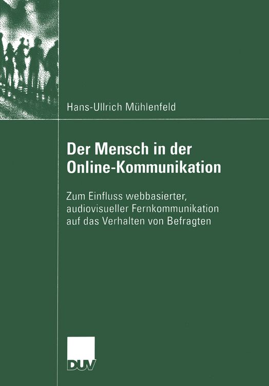 Produktbild: Der Mensch in der Online-Kommunikation