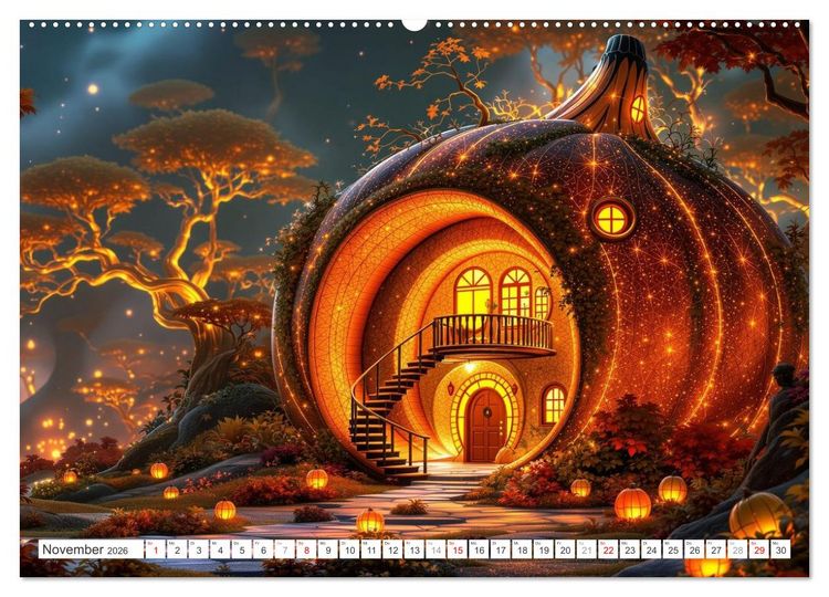 Produktbild: Futuristisches Landleben (Wandkalender 2026 DIN A2 quer), CALVENDO Monatskalender