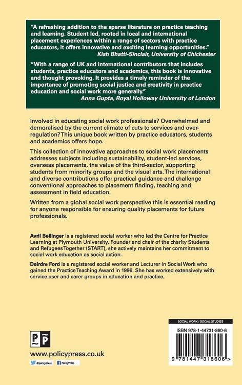 Produktbild: Practice placement in social work