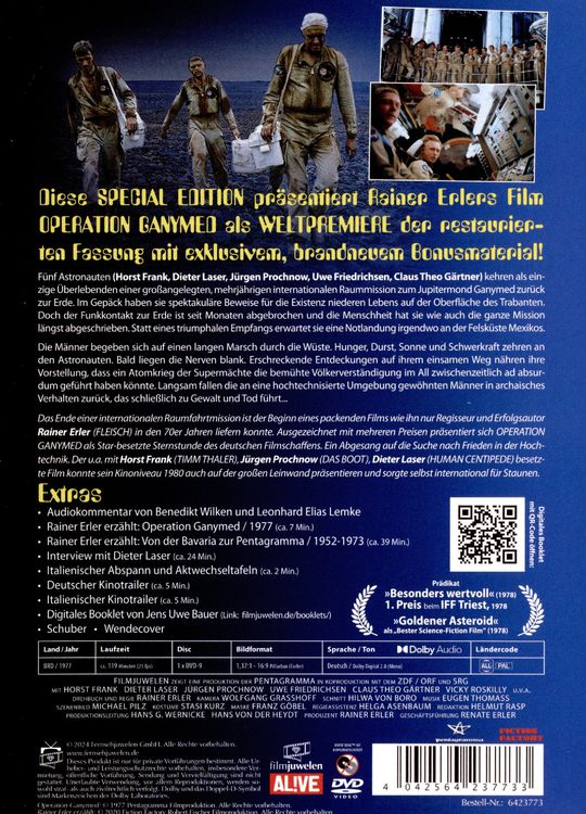 Produktbild: Operation Ganymed (Filmjuwelen)