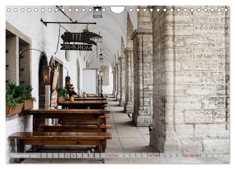 Produktbild: Die Perle am Finnischen Meerbusen Tallinn (Wandkalender 2026 DIN A4 quer), CALVENDO Monatskalender