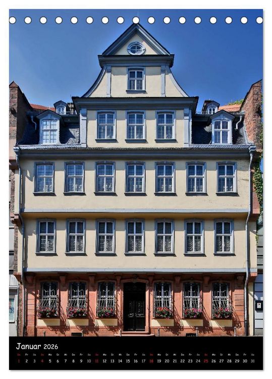 Produktbild: Frankfurt Highlights (Tischkalender 2026 DIN A5 hoch), CALVENDO Monatskalender