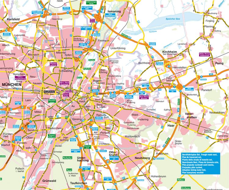 Produktbild: München Gesamtplan 1 : 22 500