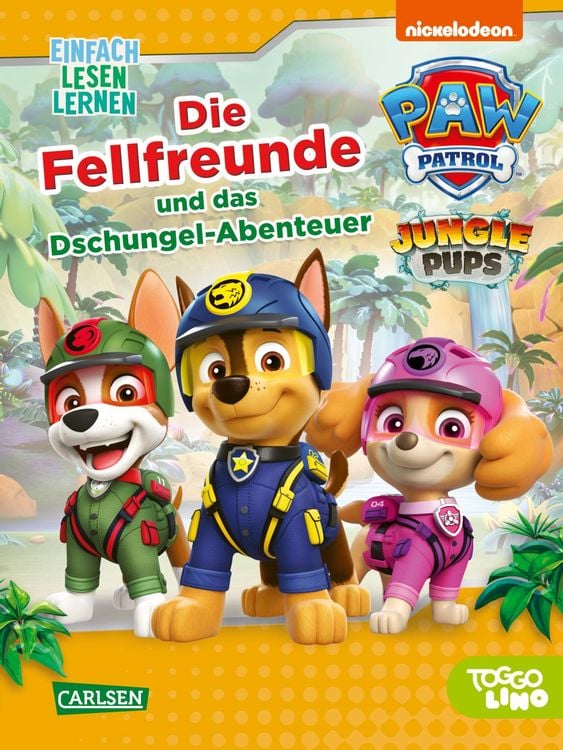 Produktbild: PAW Patrol Erstlesebuch: Die Fellfreunde und das Dschungel-Abenteuer