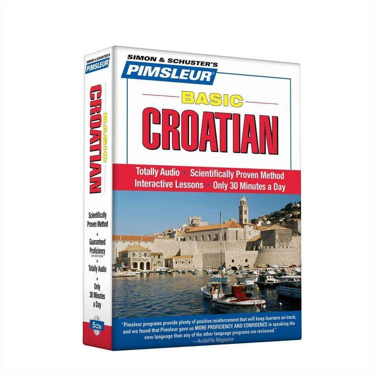 Produktbild: Pimsleur Croatian Basic Course - Level 1 Lessons 1-10 CD: Learn to Speak and Understand Croatian with Pimsleur Language Programs [With CD]
