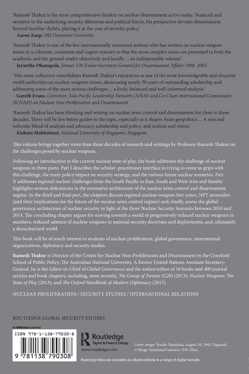 Produktbild: Nuclear Weapons and International Security