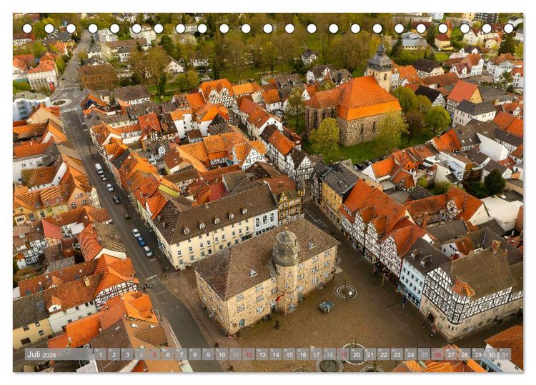 Produktbild: Ein Blick auf Witzenhausen (Tischkalender 2026 DIN A5 quer), CALVENDO Monatskalender